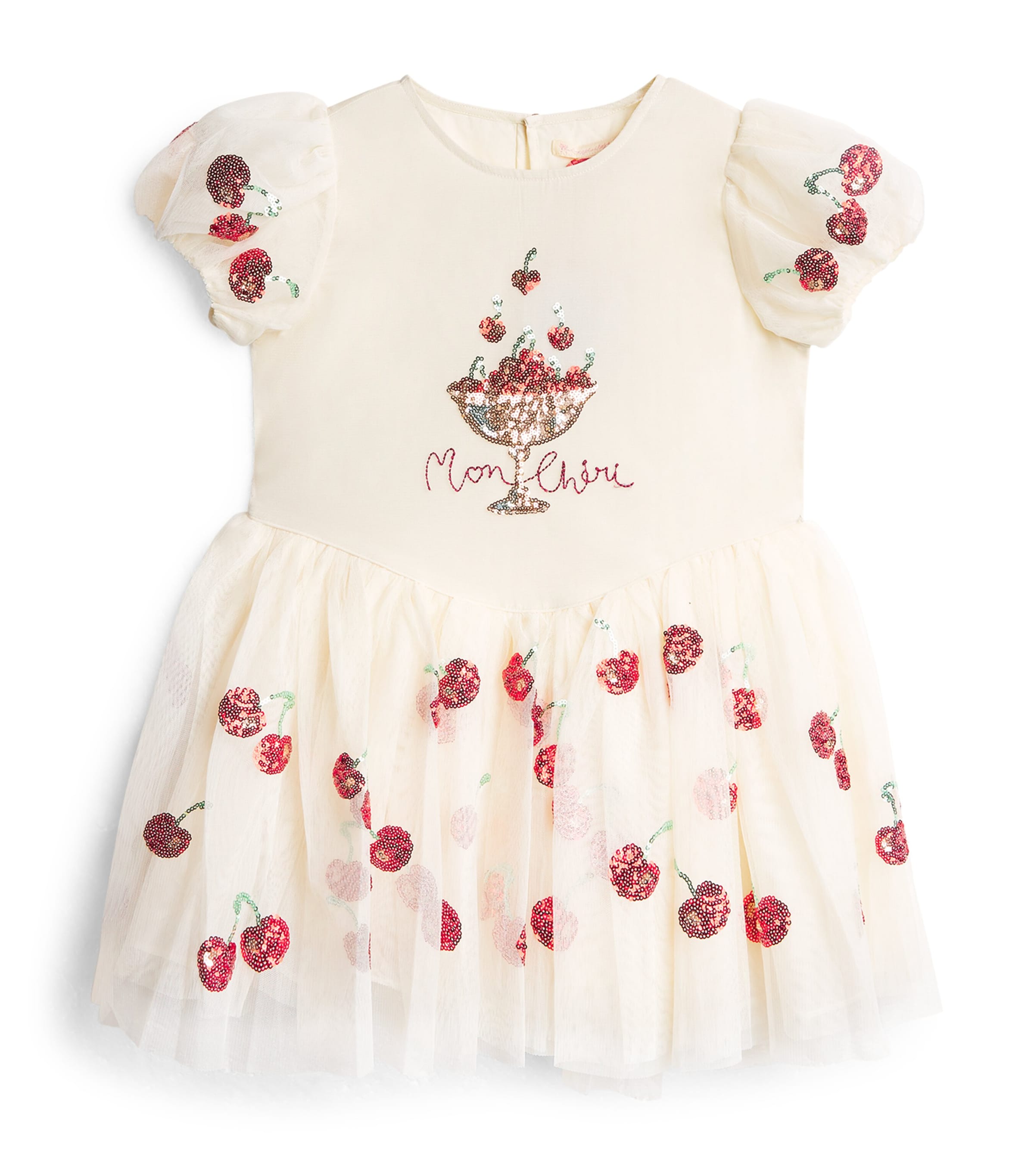 KONGES SLOJD Heartlily Dress (18 Months-10 Years) Arancia