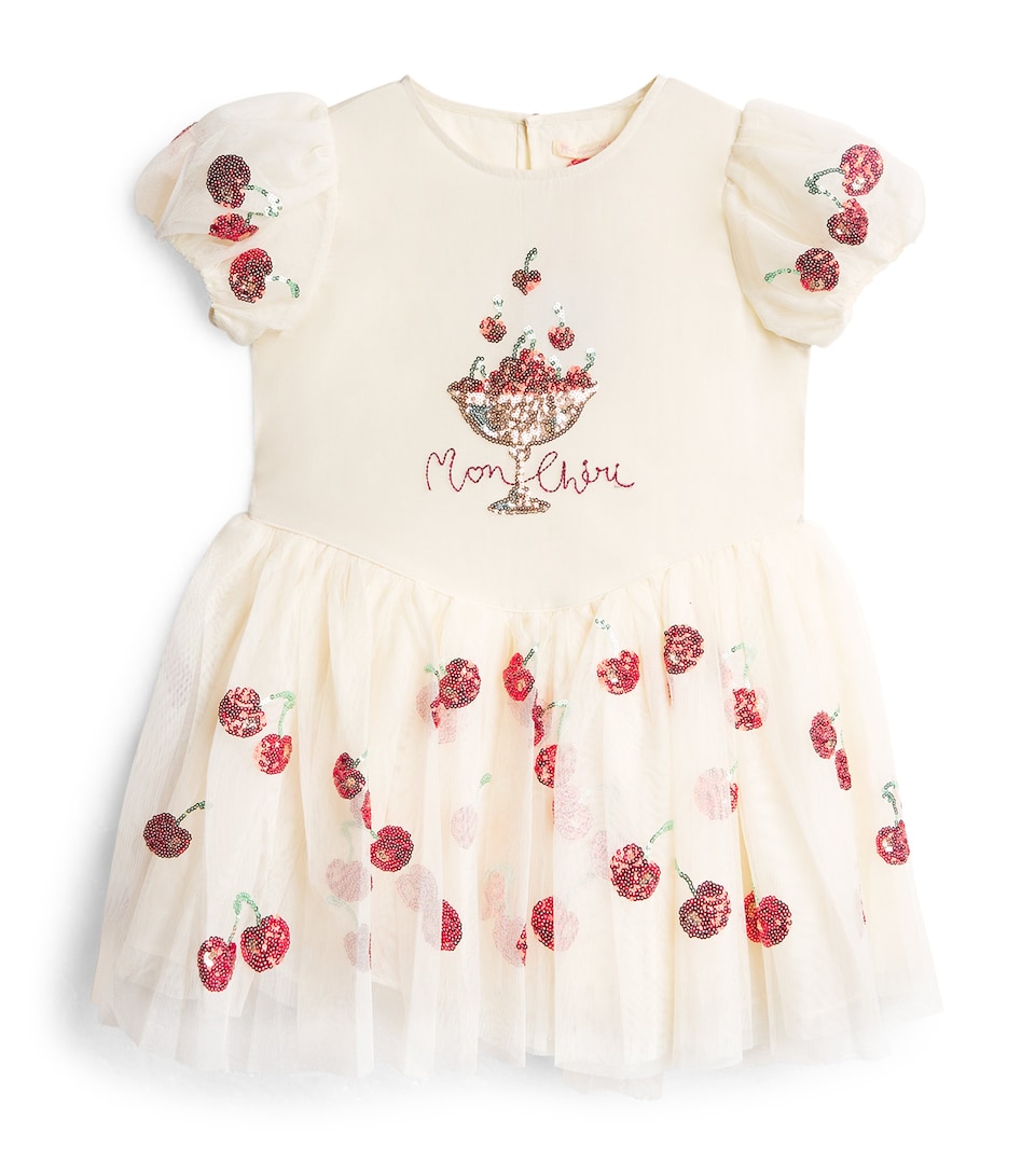 KONGES SLOJD Heartlily Dress (18 Months-10 Years) Arancia