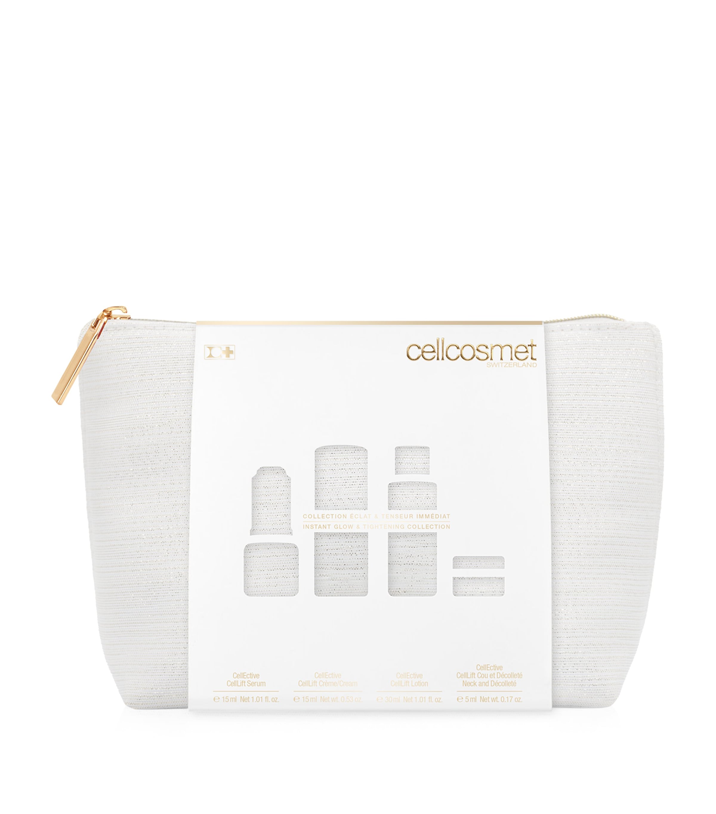 Cellcosmet Cellective Instant Glow & Tightening Collection  Skincare Gift Set
