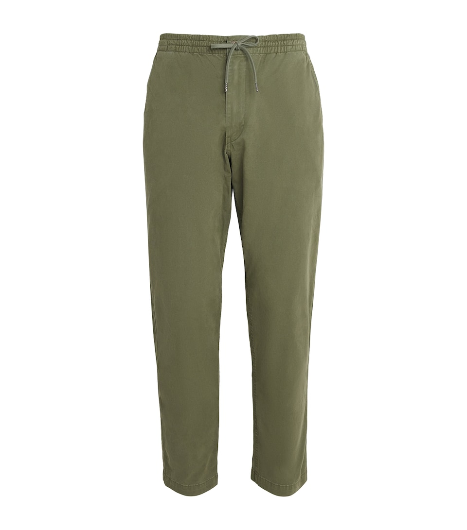 Stretch-Cotton Twill Prepster Trousers