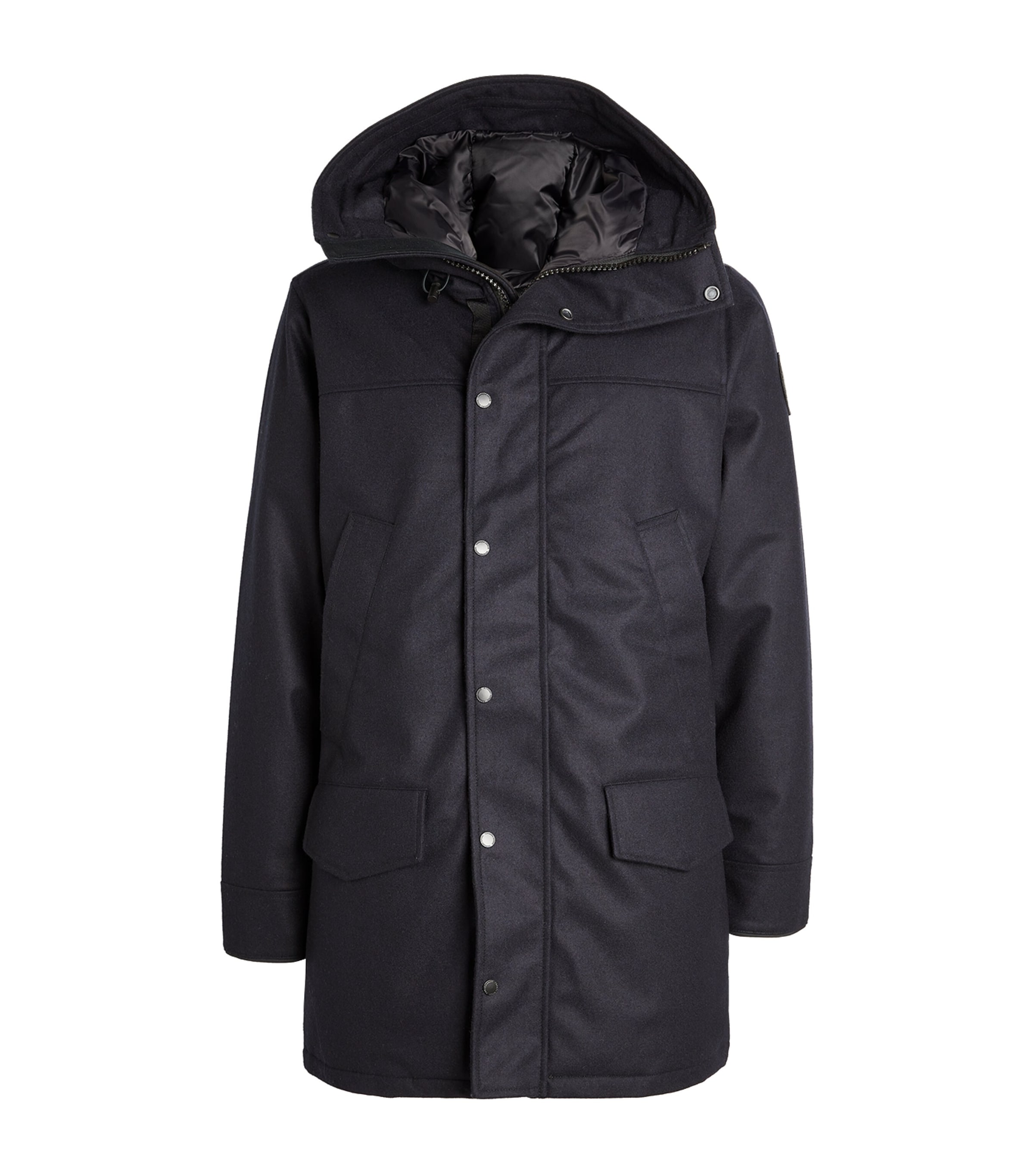 【MOOSE KNUCKLES】 後ろ長めCLOUD PARKAダウンジャケットコート Moose Knuckles Down-Padded Cloud Parka Coat | Harrods UK