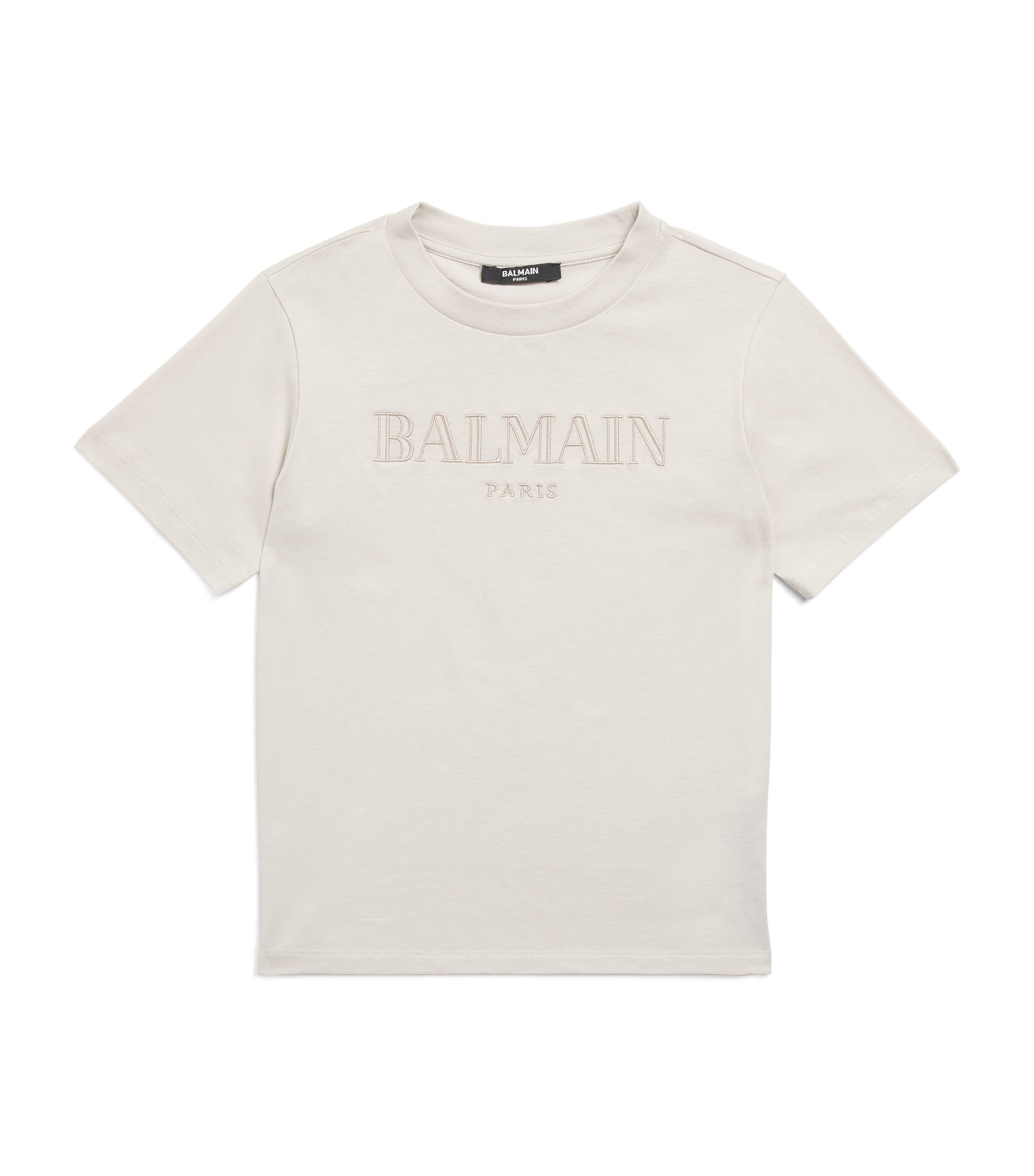 Cotton Embroidered Logo T-Shirt (4-14 Years)