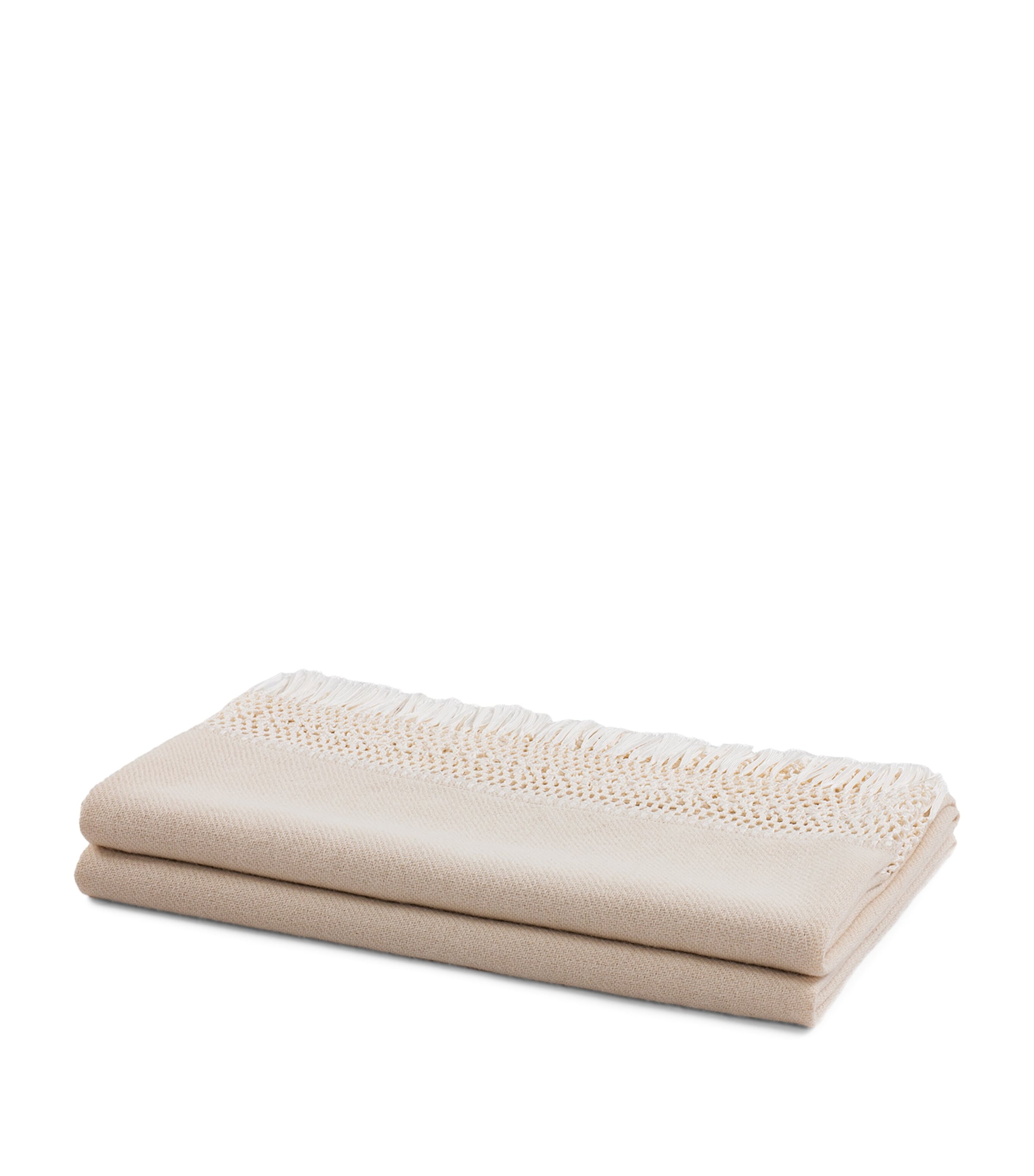 Hamam Alpaca Throw (130cm x 180cm) Ivory
