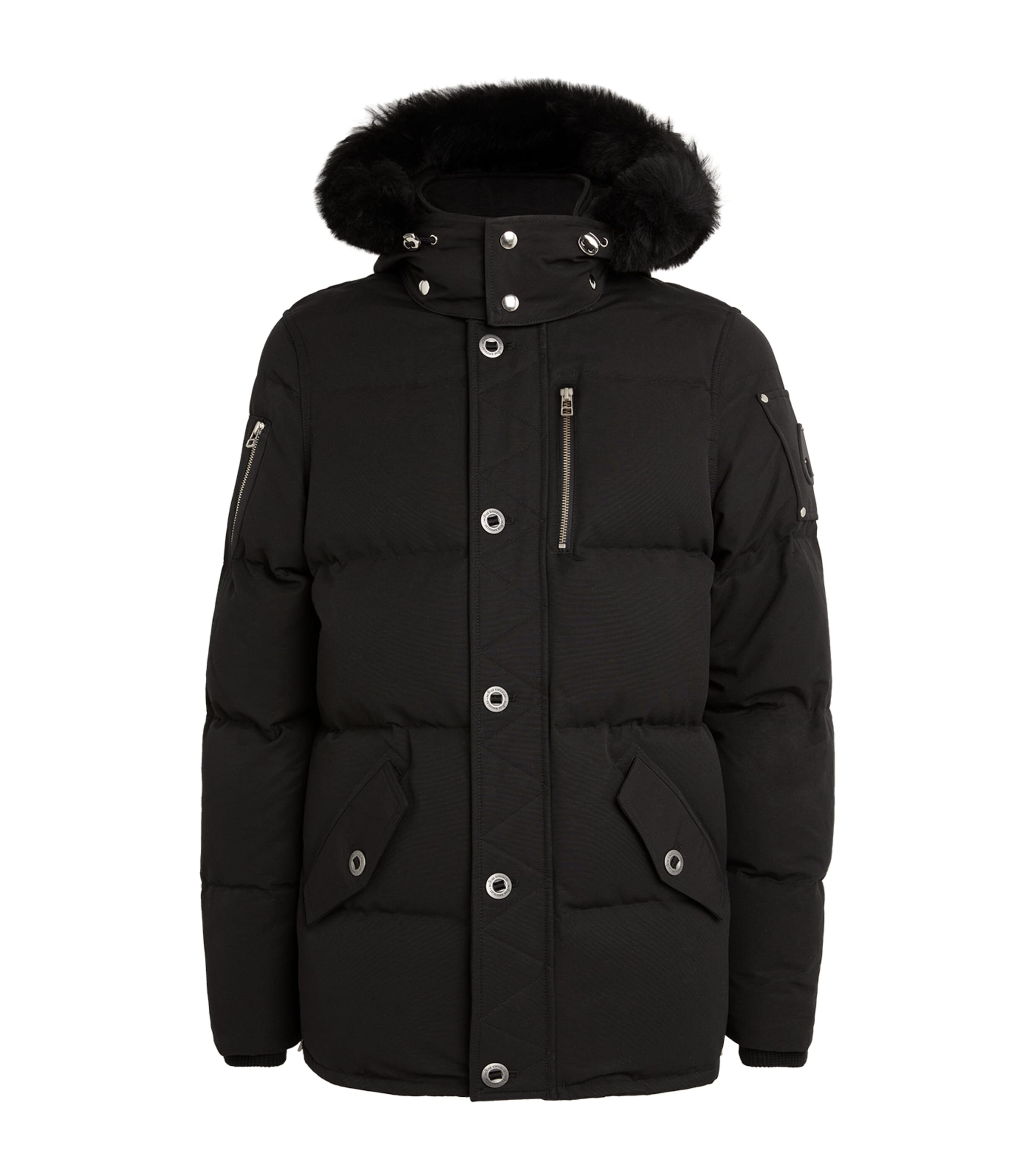 【MOOSE KNUCLES】ORIGINAL シャーリング スターリング パーカ Moose Knuckles | Harrods US