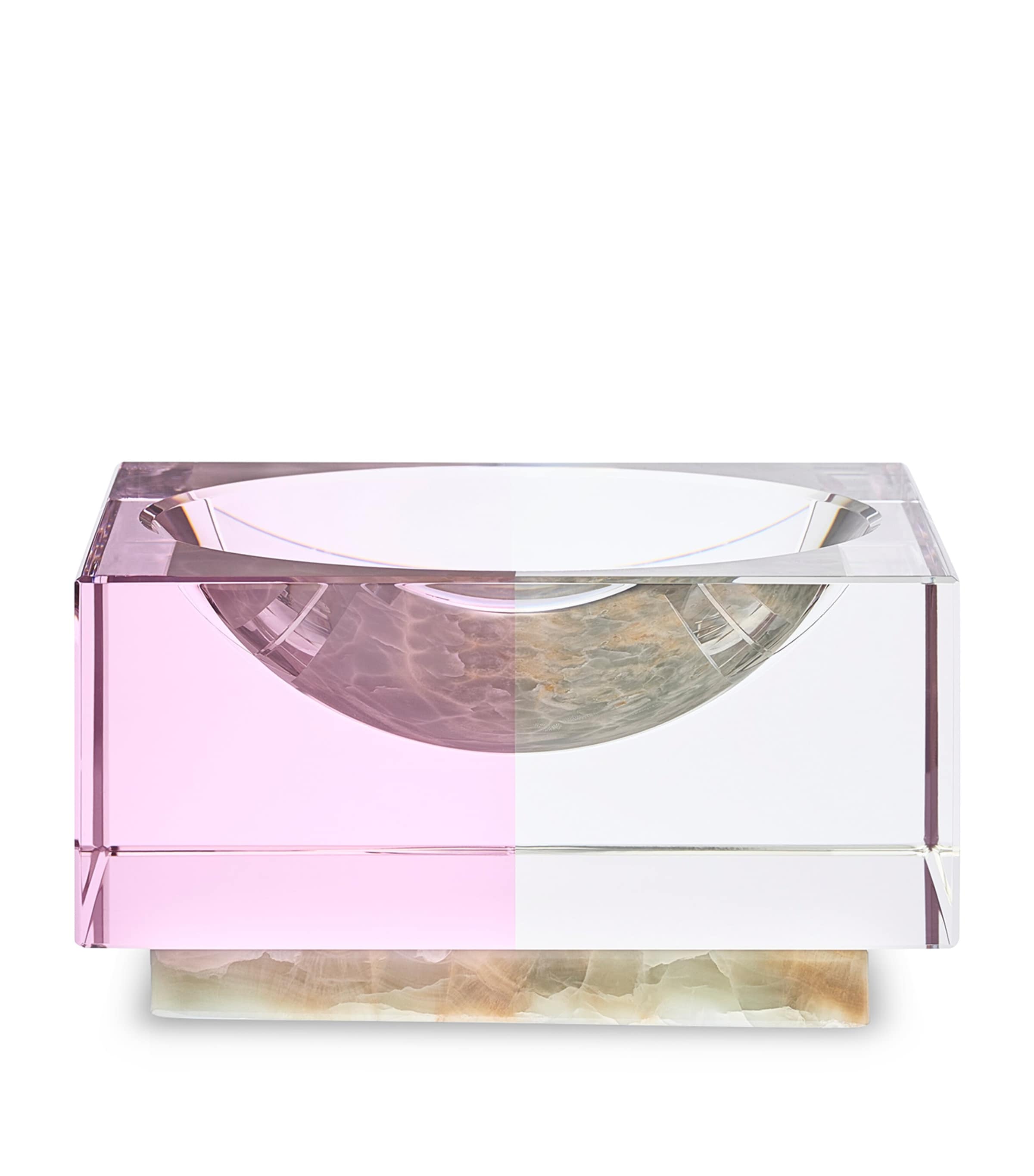 Reflections Copenhagen Onyx-Crystal Utopia Bowl (12cm) Pink