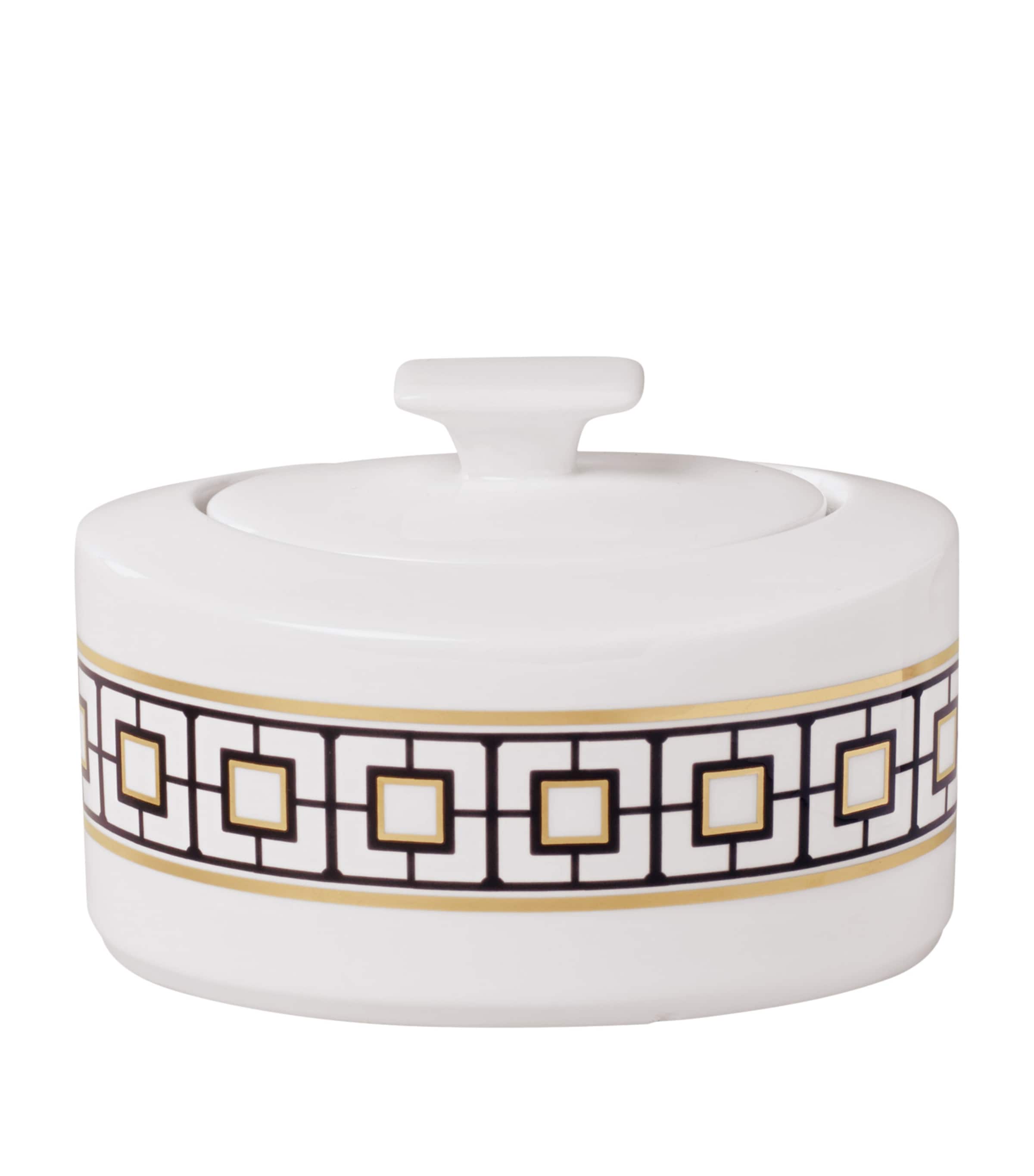Porcelain MetroChic Sugar Pot (12cm)