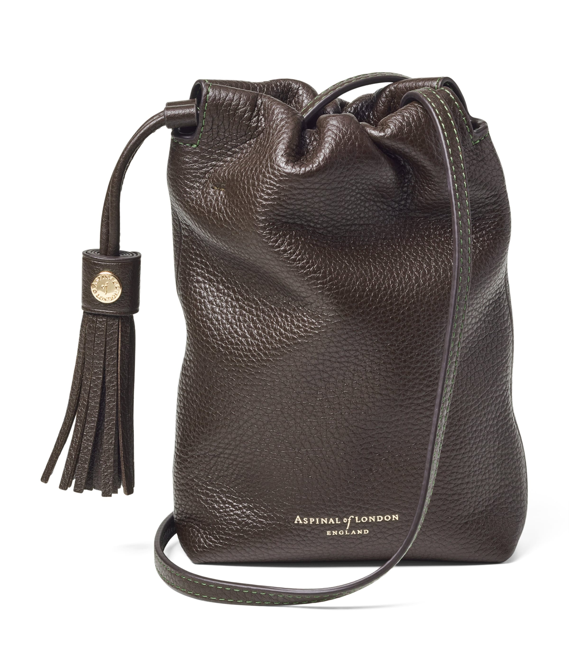 Leather Hudson Cross-Body Pouch Bag