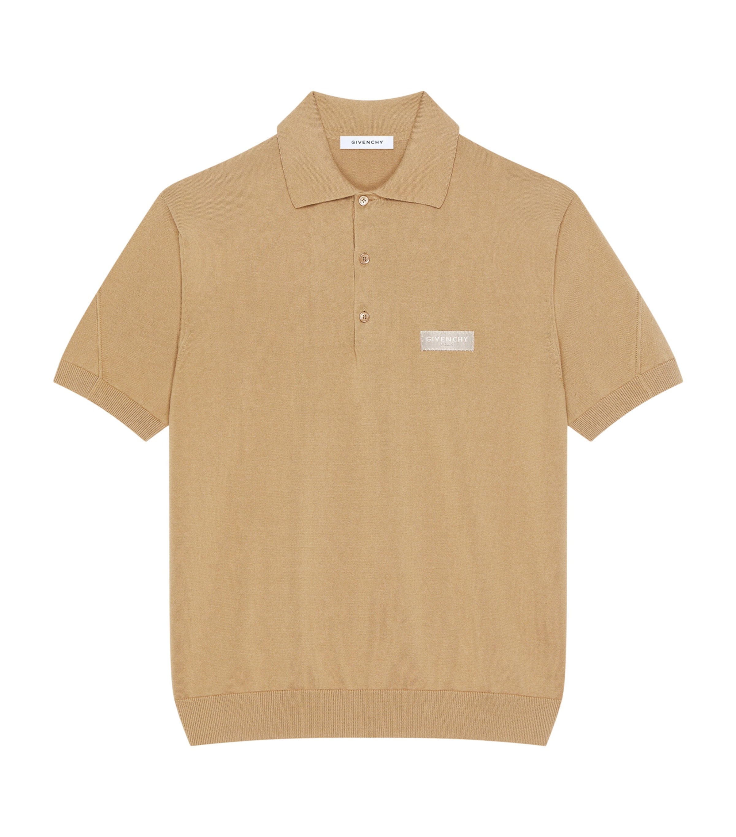 Givenchy Mens Cotton Couture Seam Polo Shirt