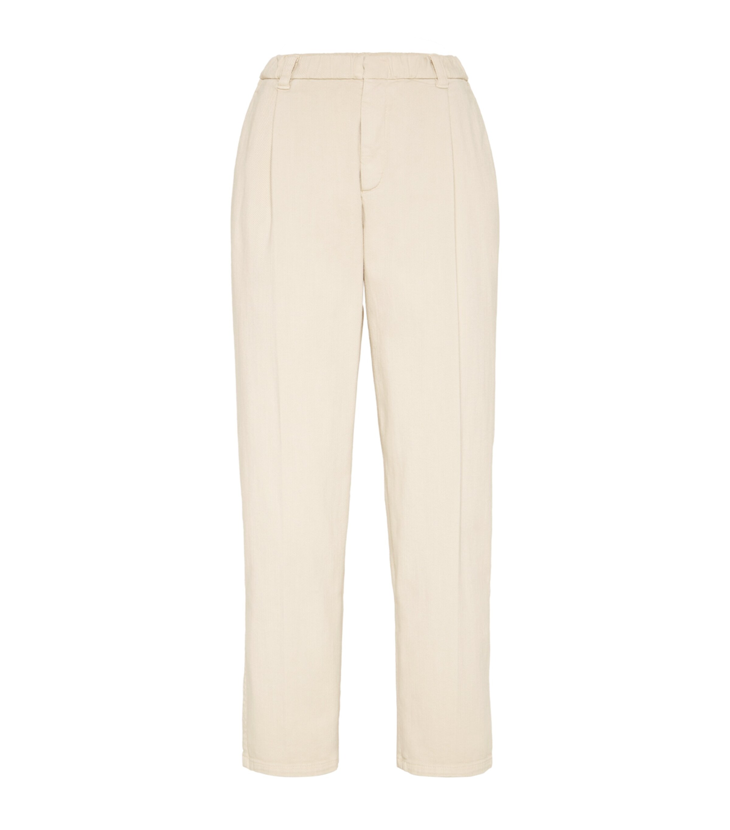 Denim Straight Trousers