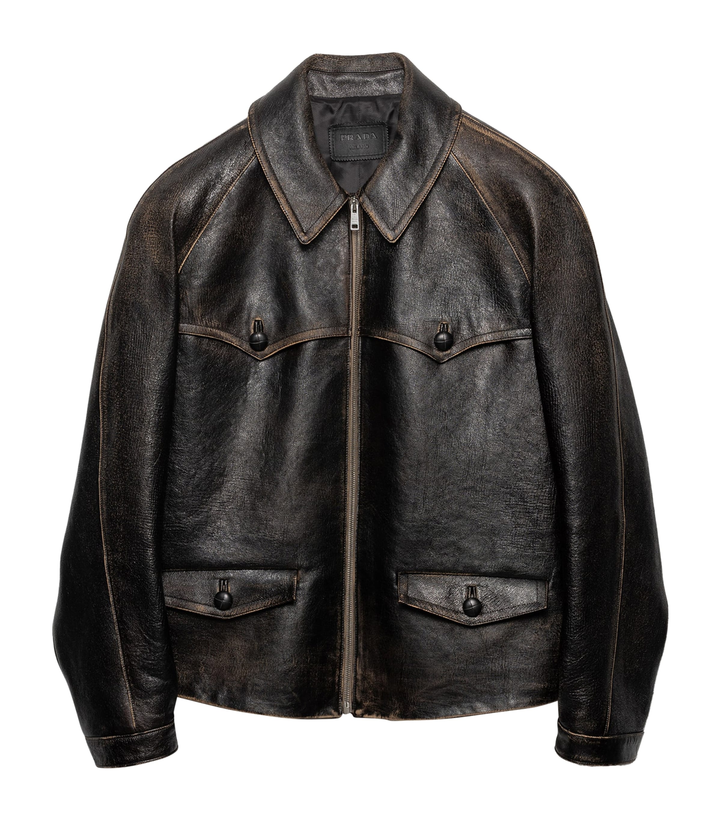 Goatskin Collared Jacket