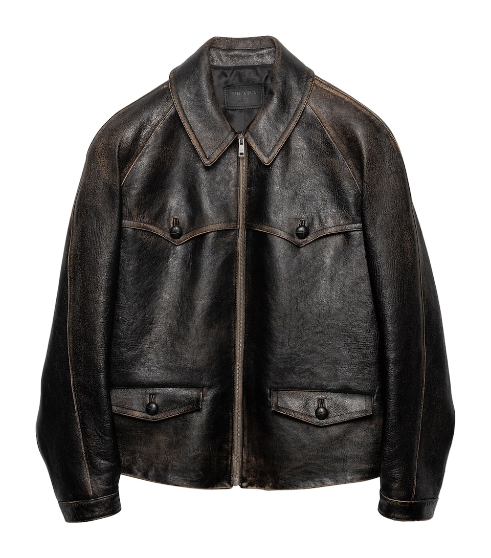 Goatskin Collared Jacket