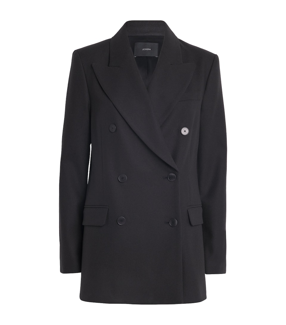 Virgin Wool Flannel Valery Blazer