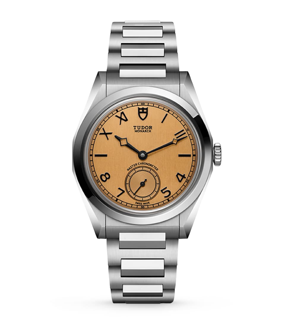TUDOR Monarch Stainless Steel Watch 39mm Champagne