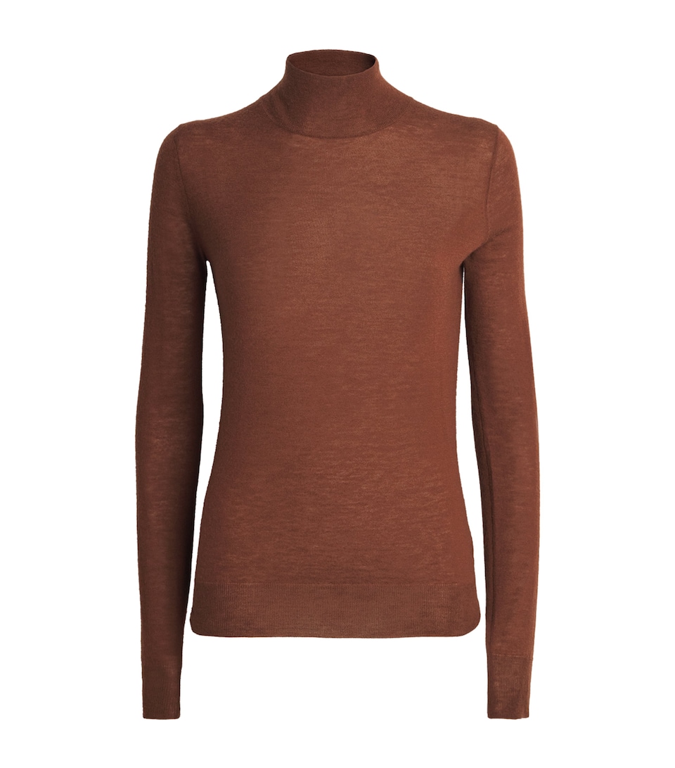 Cashair High-Neck Sweater