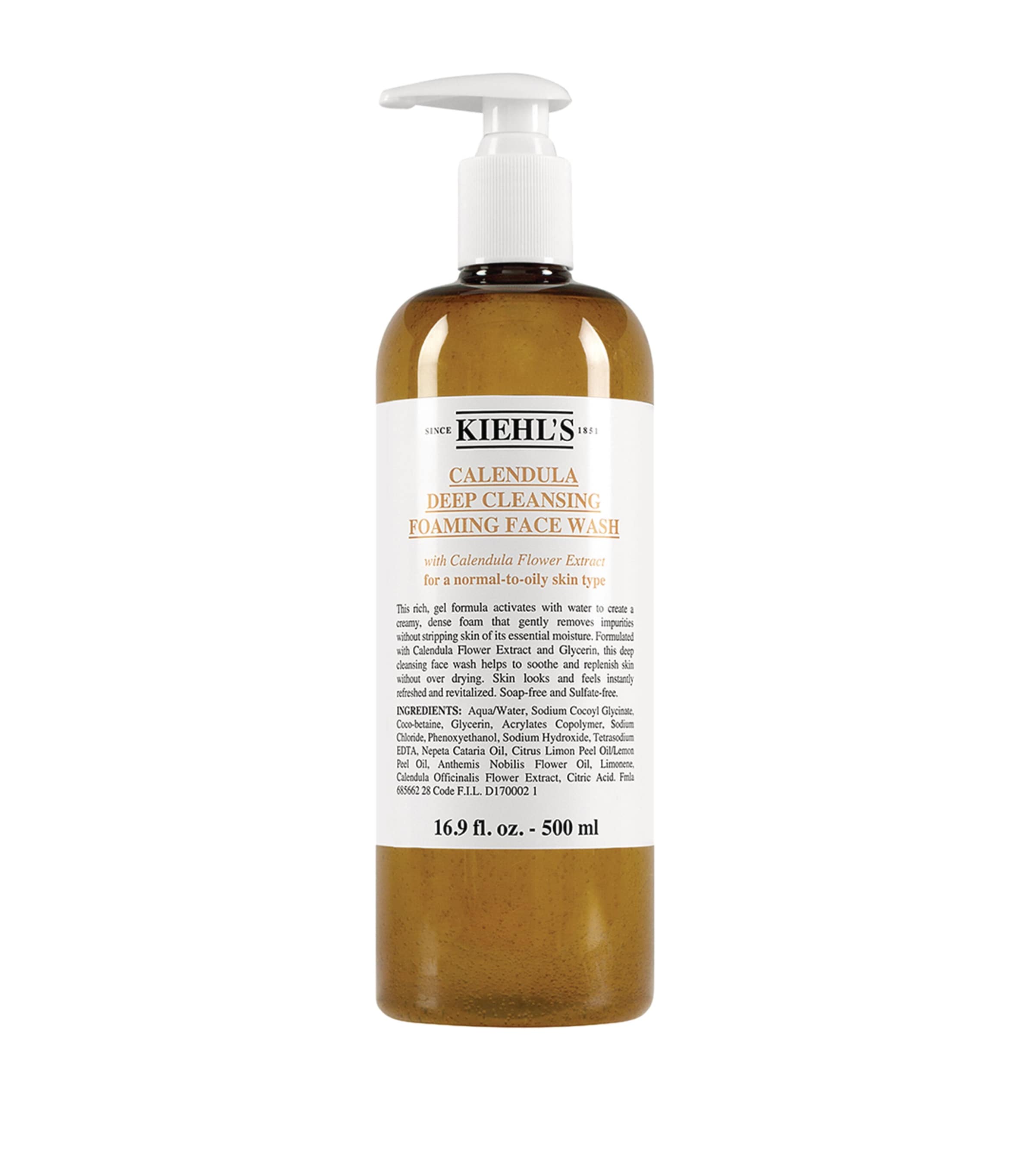 Calendula Deep Cleansing Foaming Facial Wash (500ml)