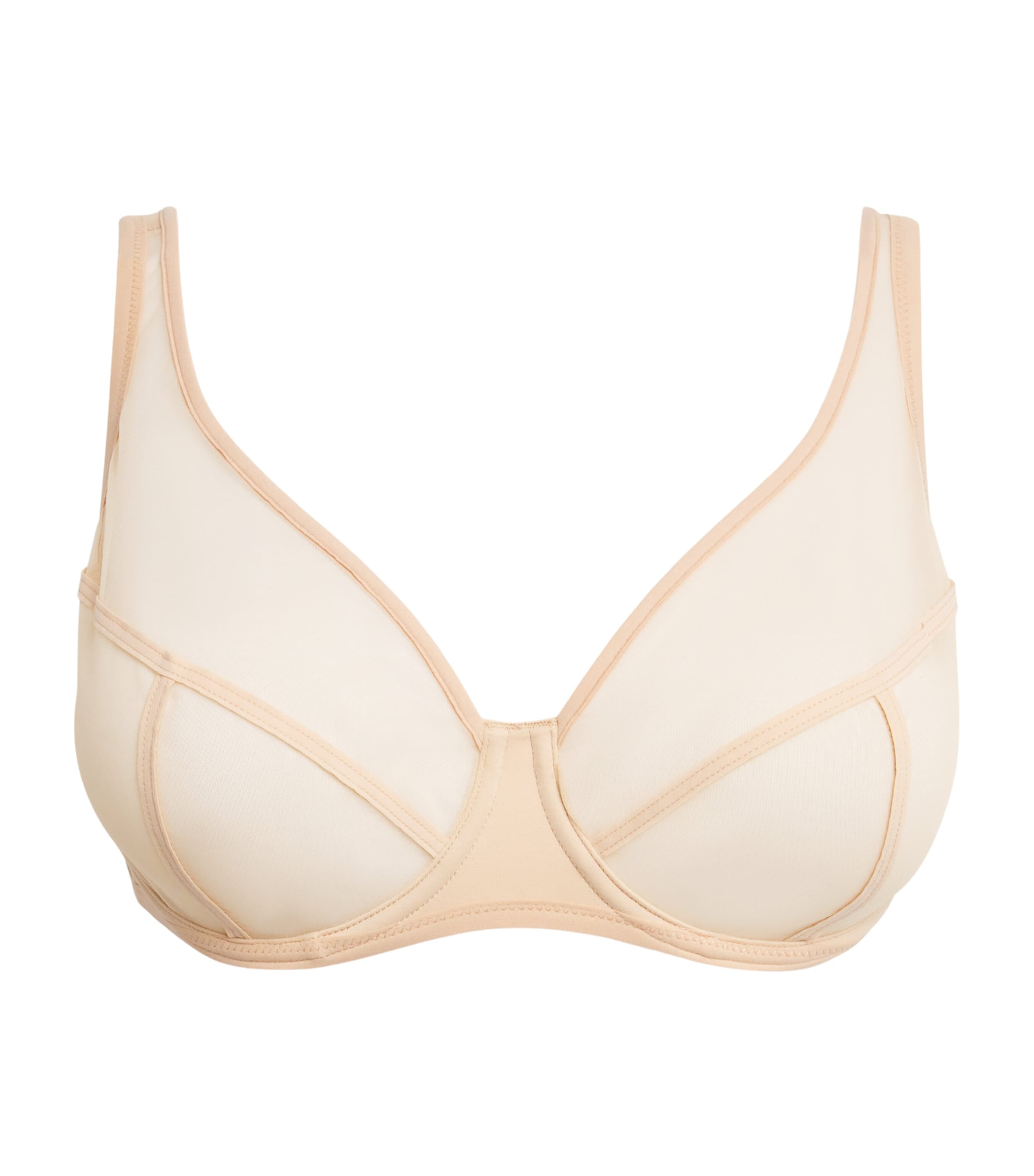Maison Lejaby Womens Nufit Panelled Bra Power Skin