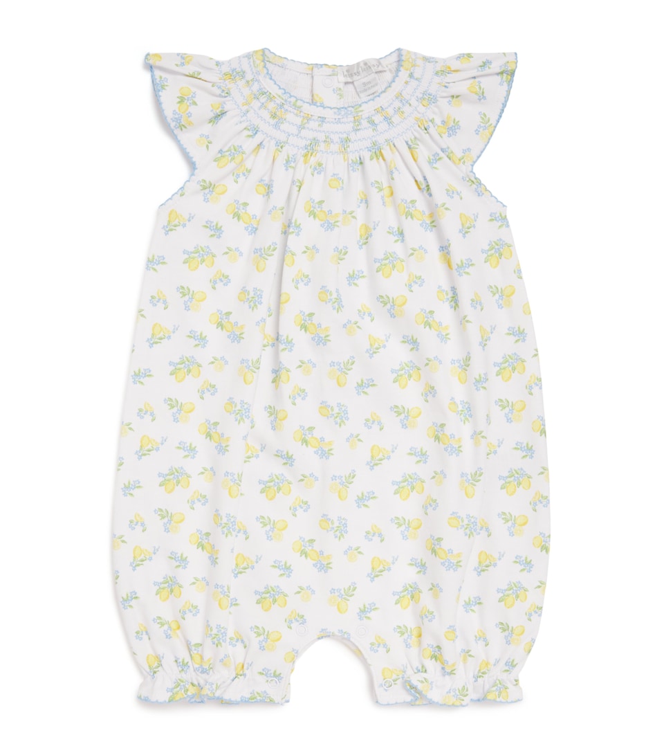 Pima Cotton Lemon Blossom Playsuit (9 Months)