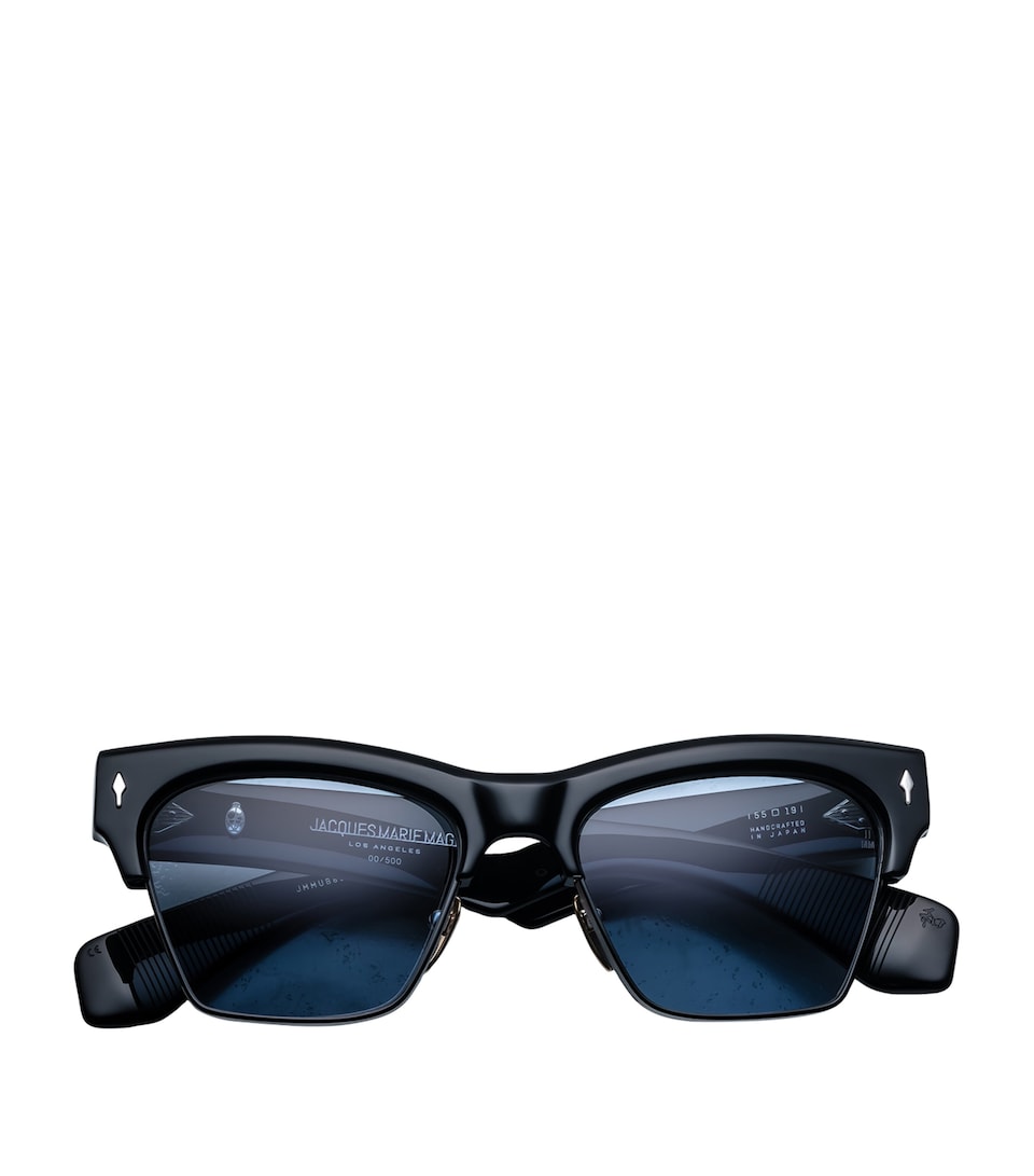 Jacques Marie Mage Bugsy Sunglasses Black