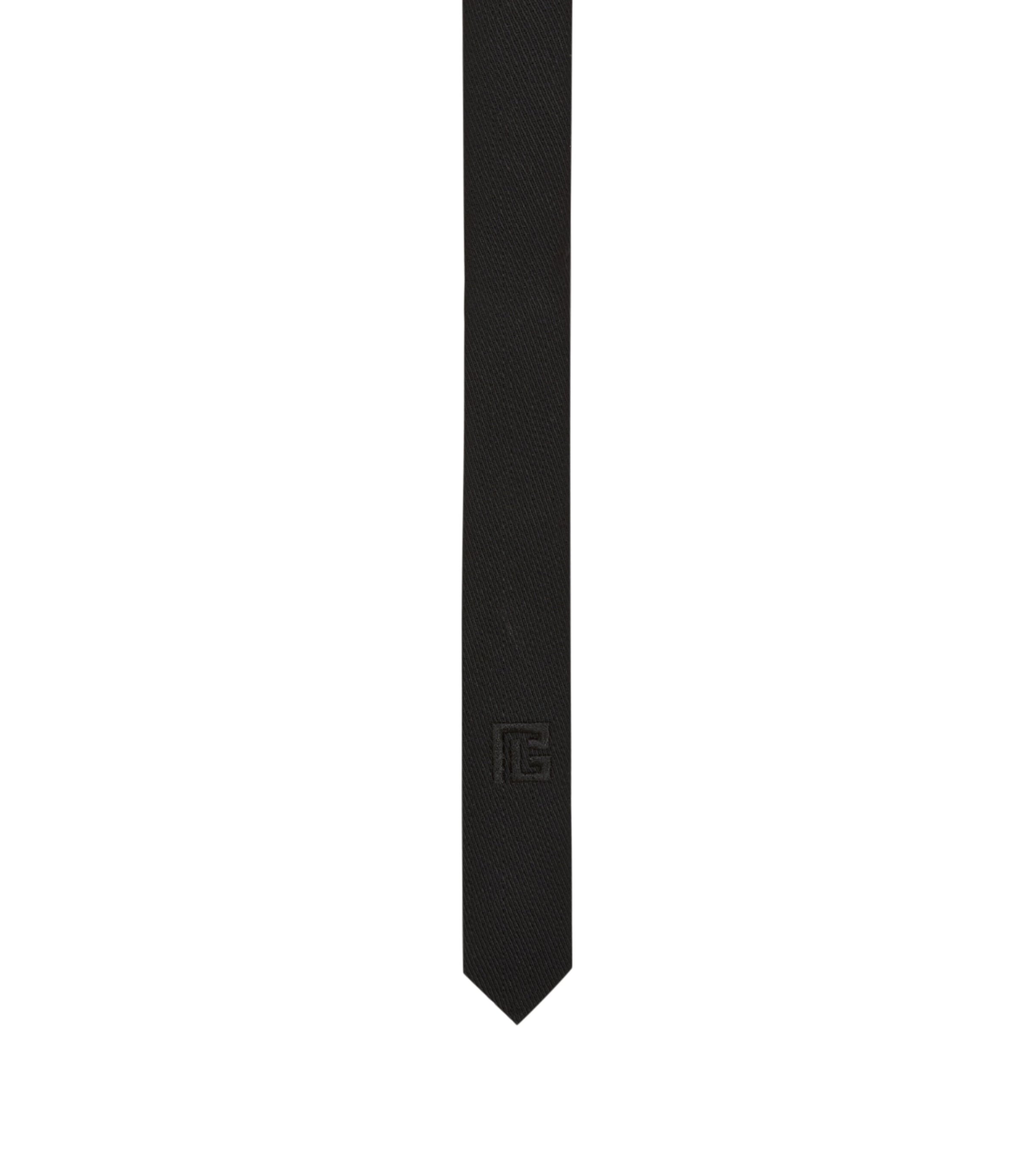 Virgin Wool PB Embroidered Tie