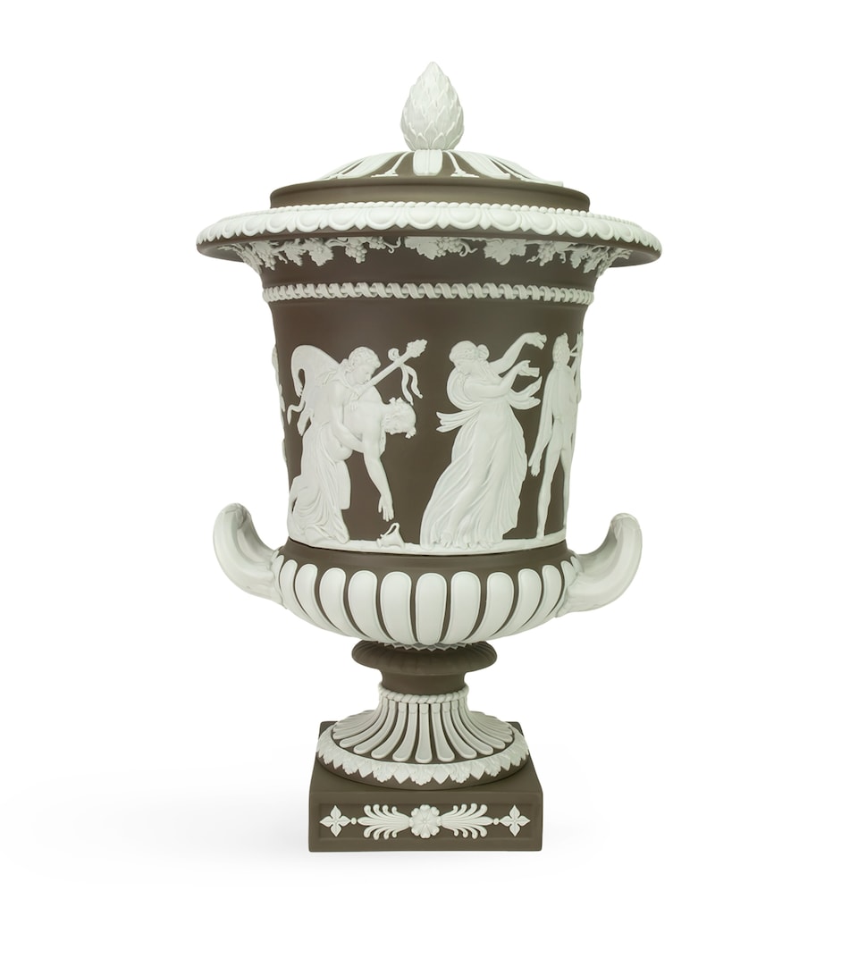 Wedgwood Iconic Borghese Vase (46.5cm) Green