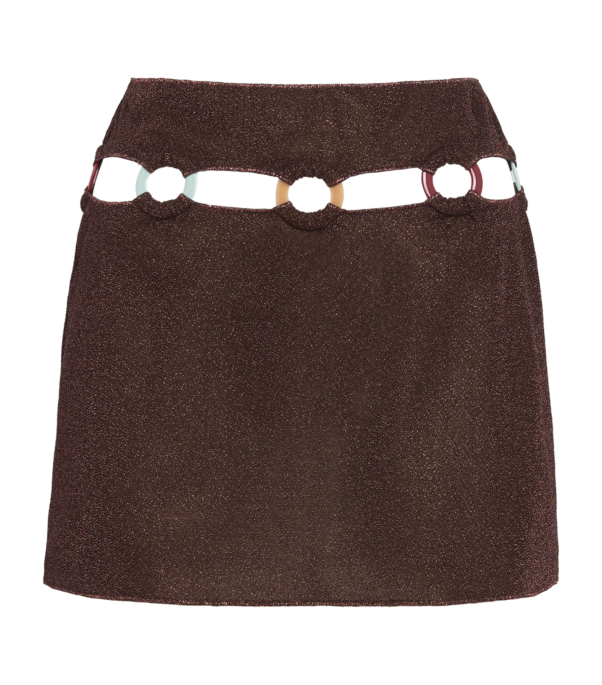 Multi-Ring Lumière Mini Skirt