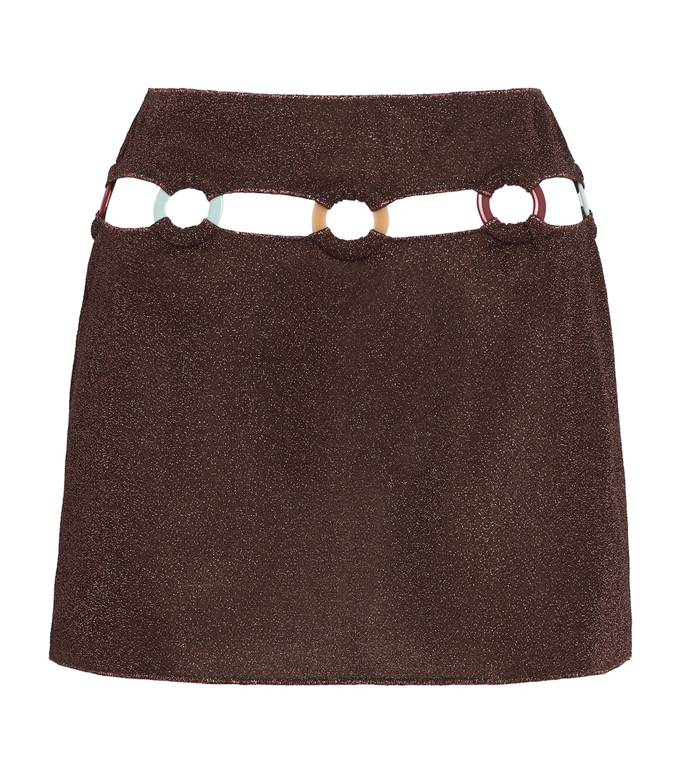 Multi-Ring Lumière Mini Skirt