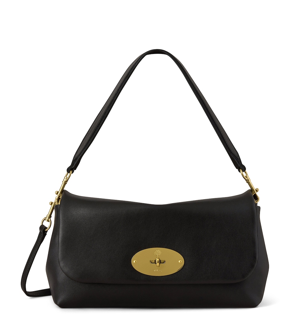 Mulberry Nappa Leather Delilah Shoulder Bag Black