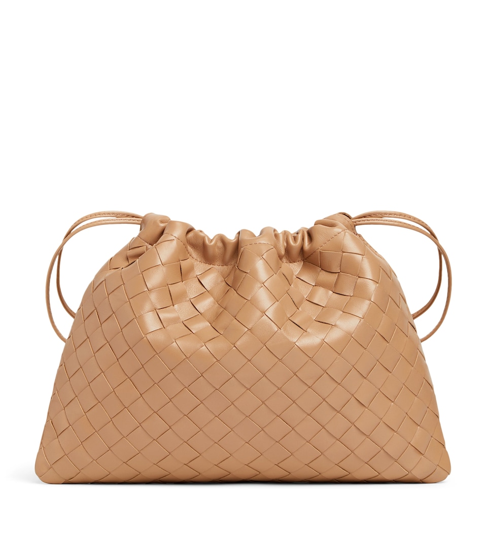 Calfskin Dustbag Clutch Bag