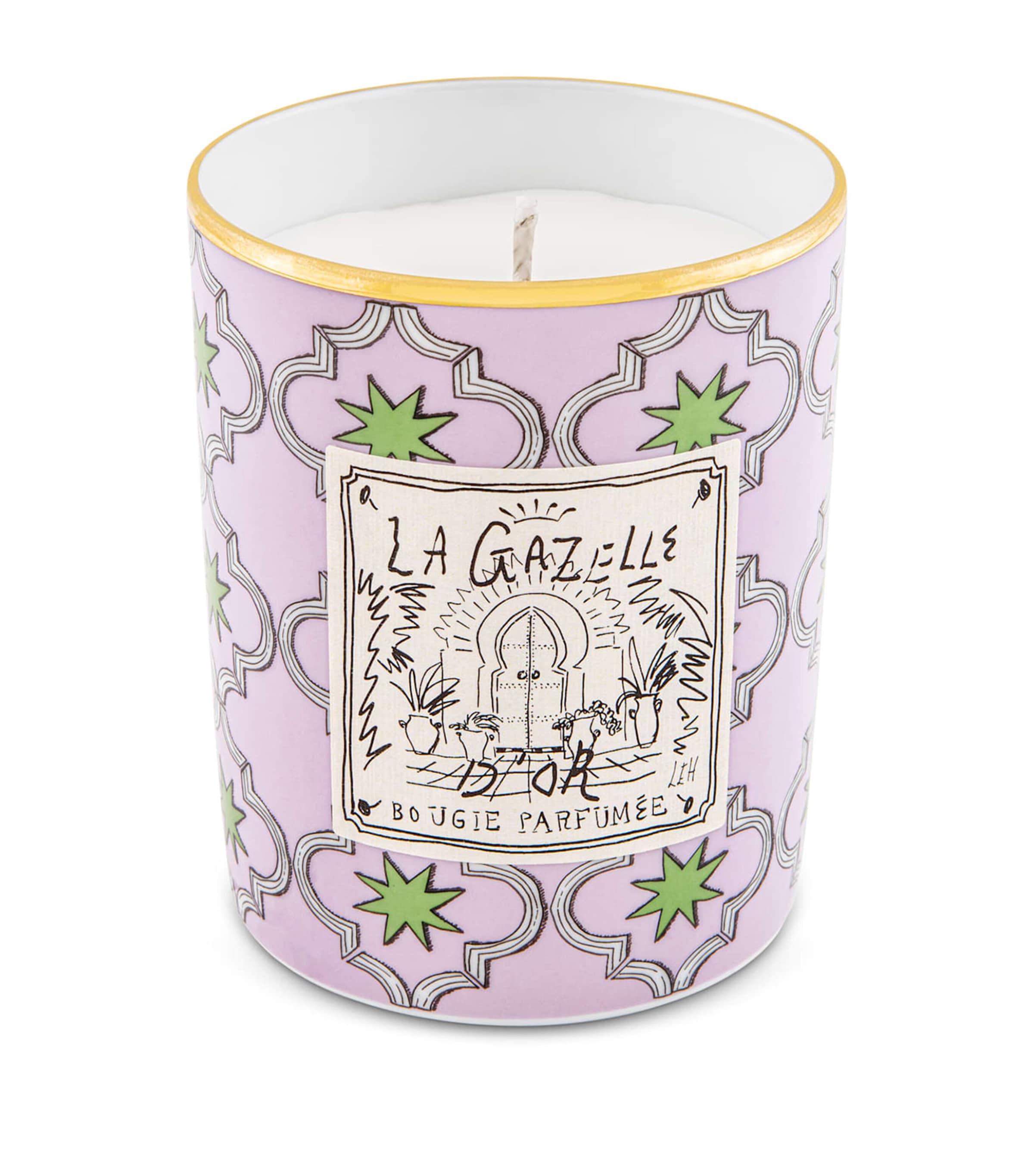 GINORI 1735 x Luke Edward Hall La Gazelle D’Or Scented Candle
