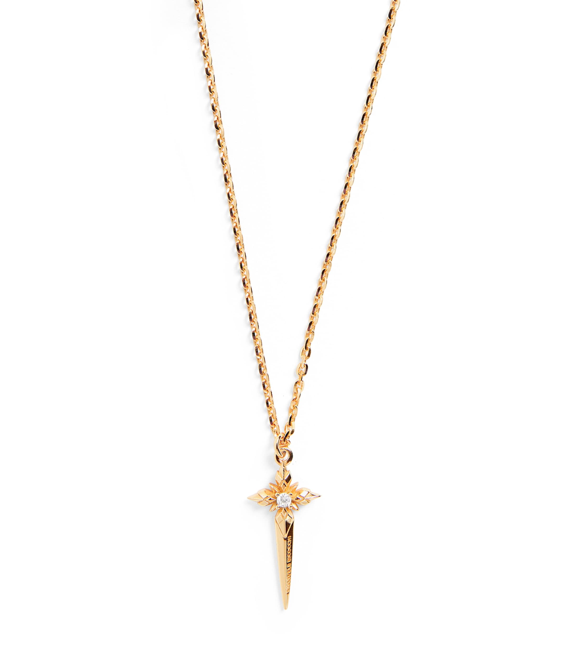 Gold-Plated Sterling Silver Pugnale Necklace