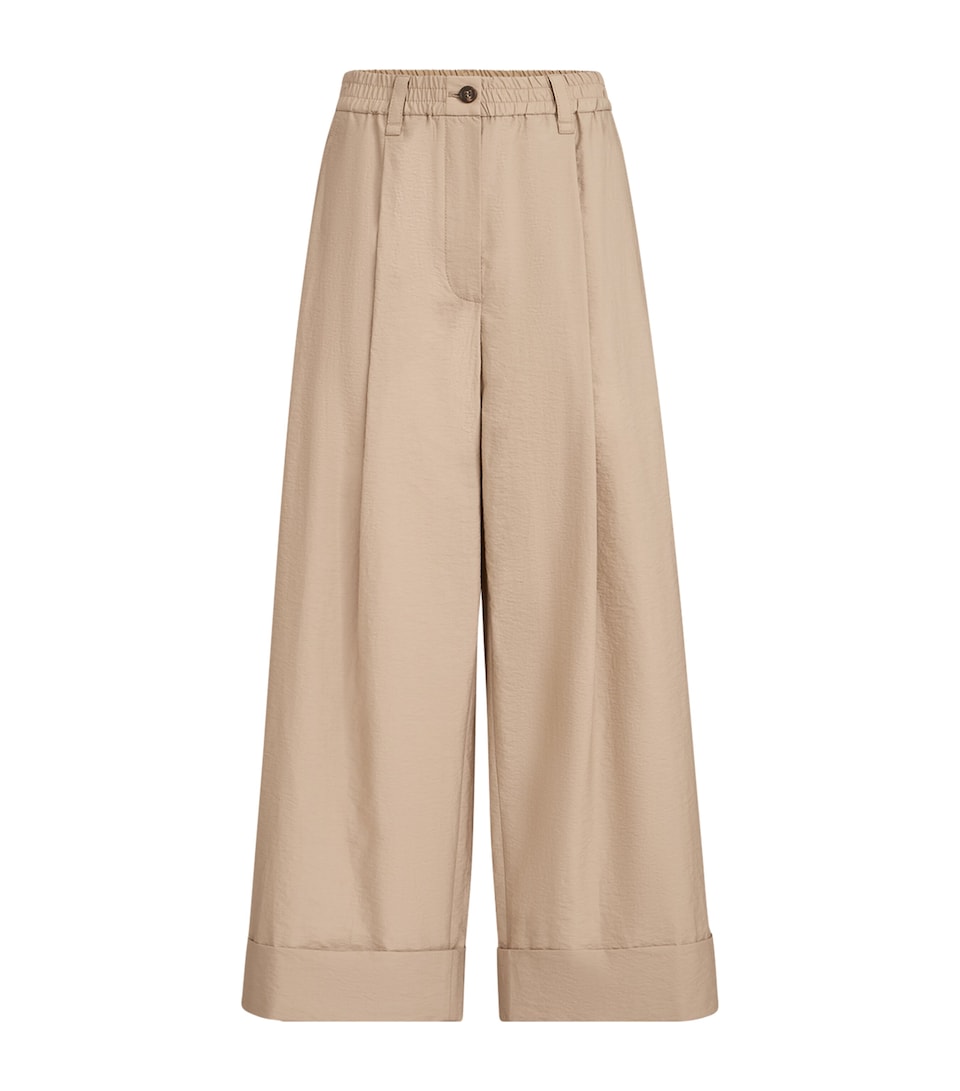 Brunello Cucinelli Womens Pleated Trousers