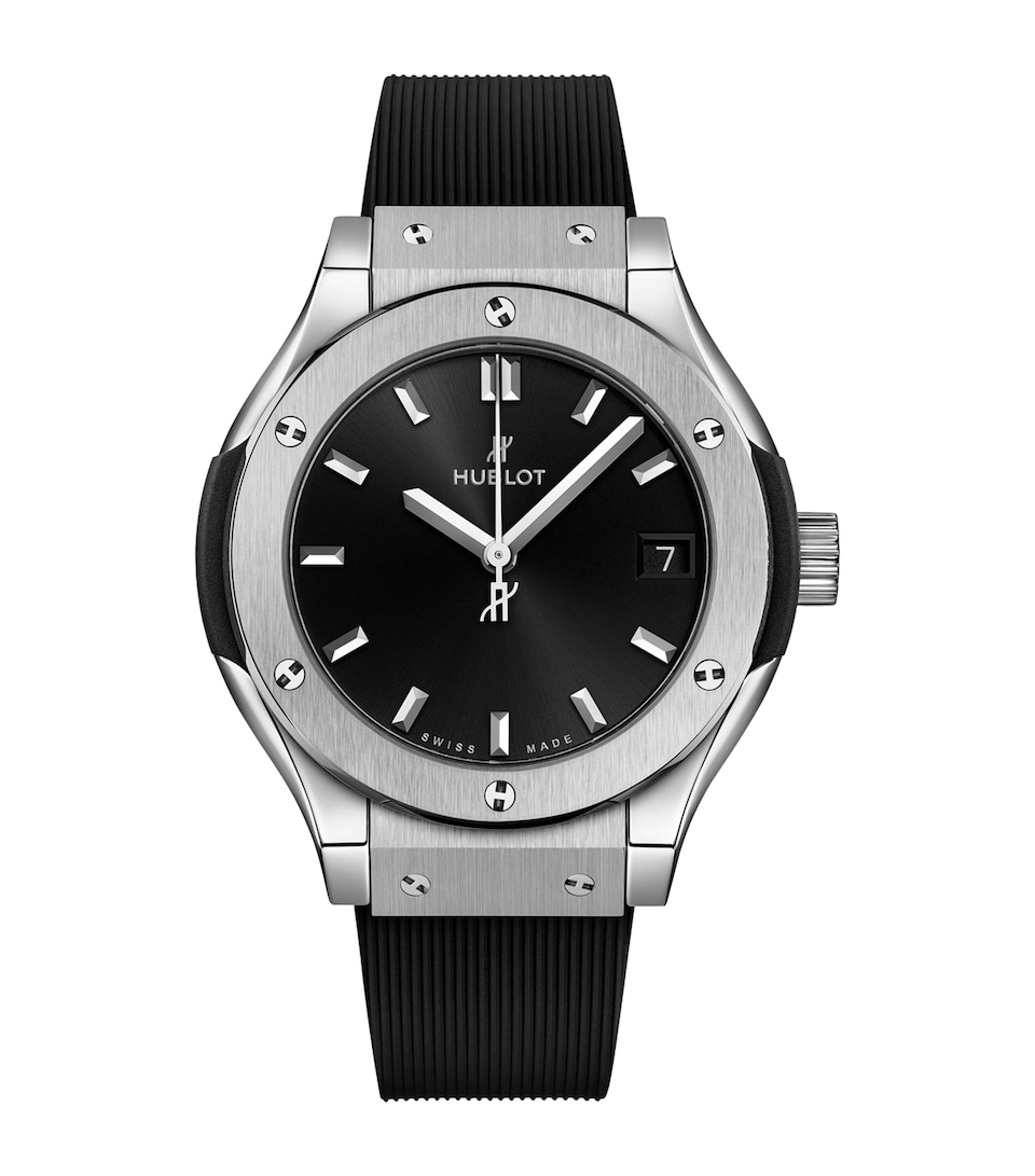 Hublot Titanium Classic Fusion Watch 42mm Black