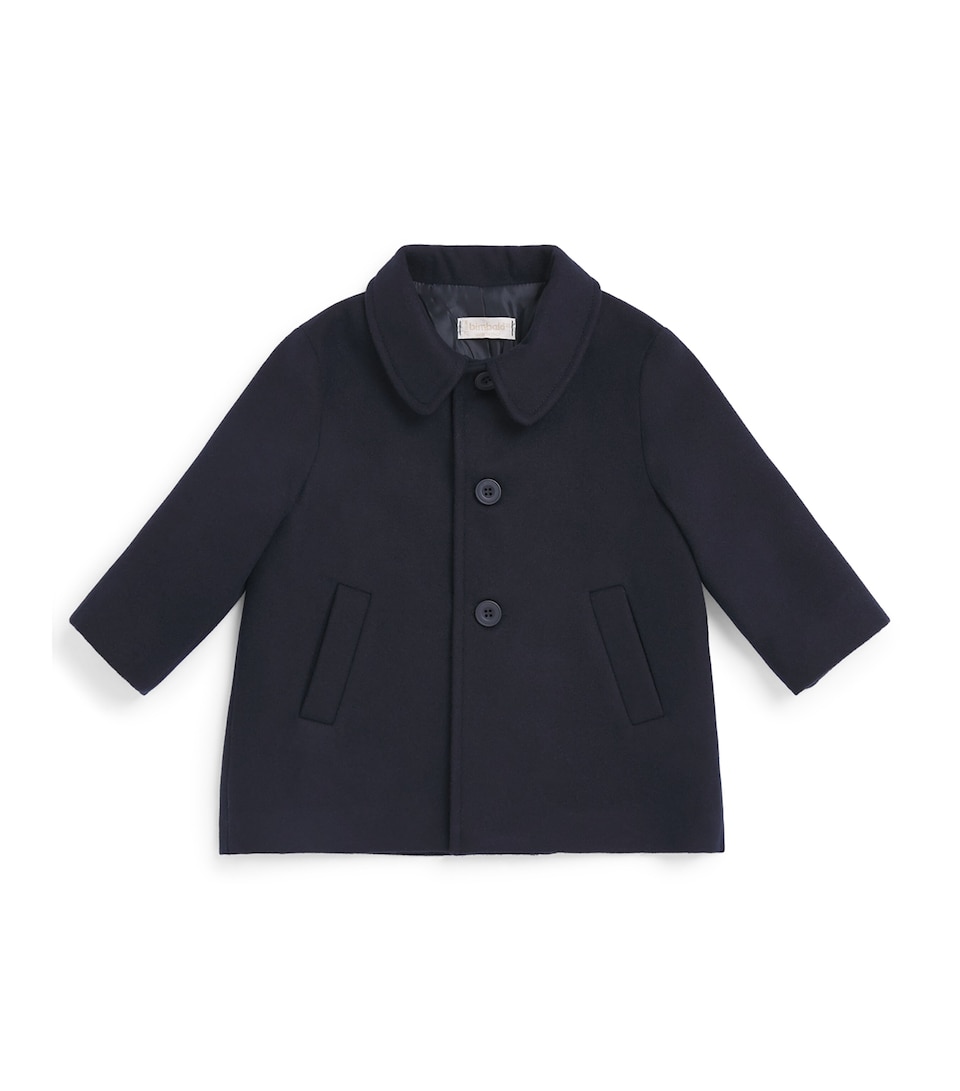 Bimbalo Collared Coat (3 Months - 4 Years) Navy