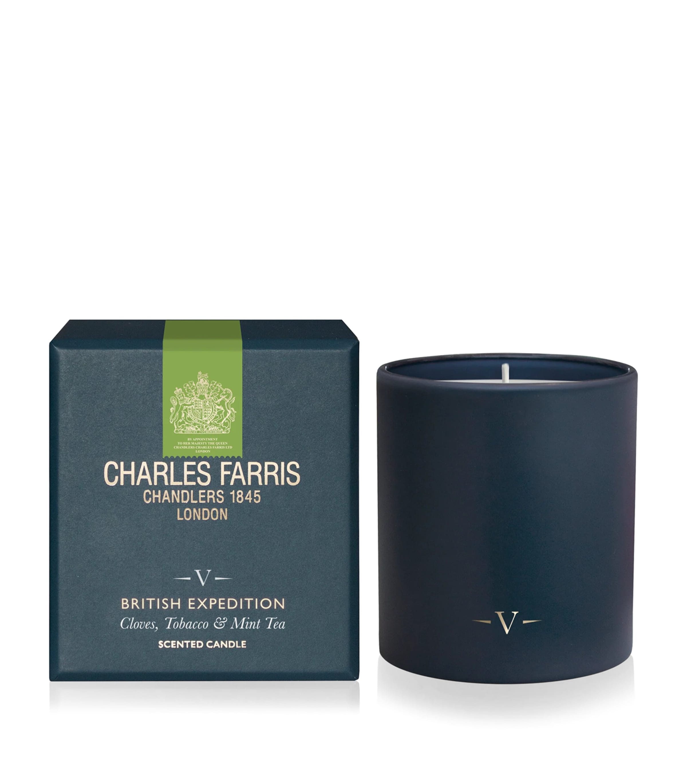 Charles Farris British Expedition Scented Candle (640g) Navy