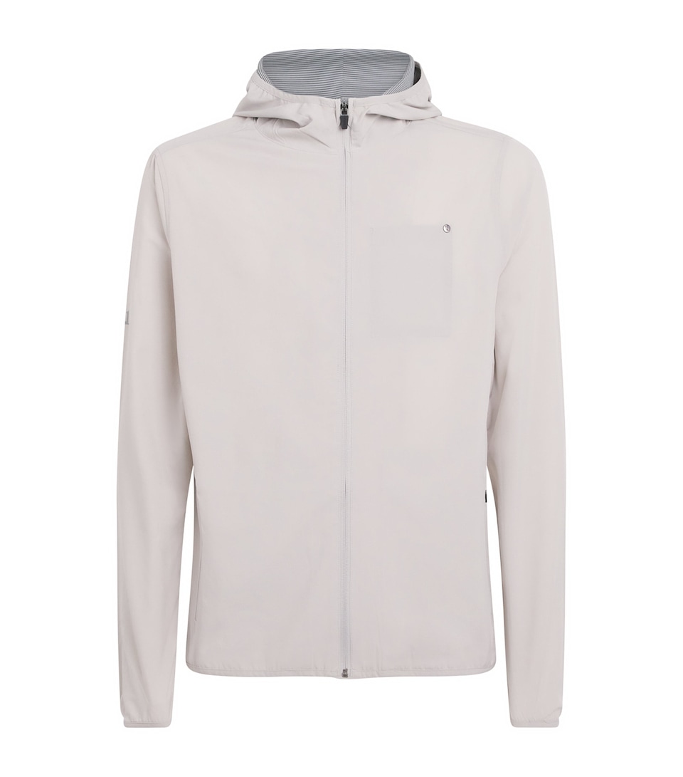 VUORI Mens Outdoor Trainer Shell Jacket Gmx Grey Mist L