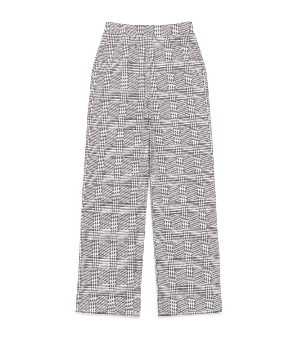 Monnalisa Houndstooth Trousers (13-14 Years) Panna Bia + Grigio