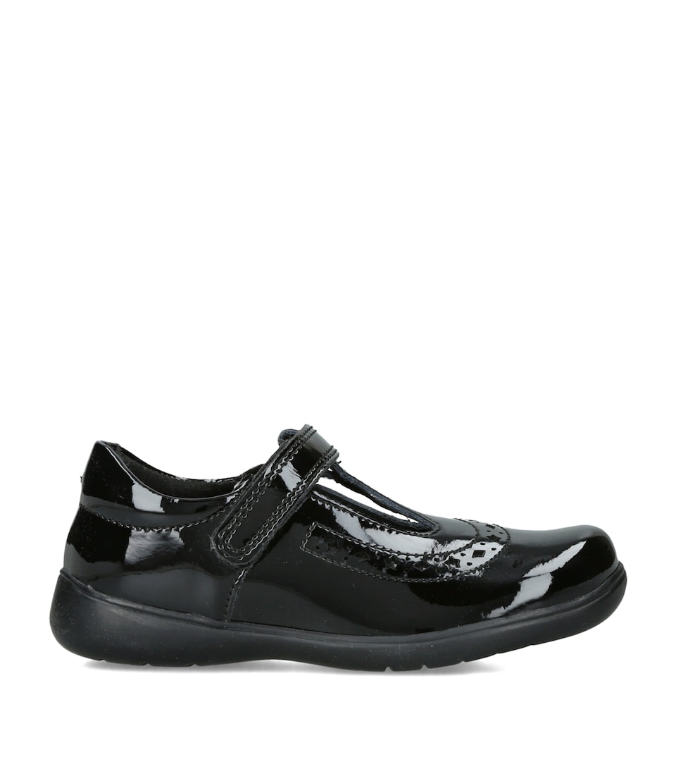 Start-Rite Patent Leather Hope School Shoes Black