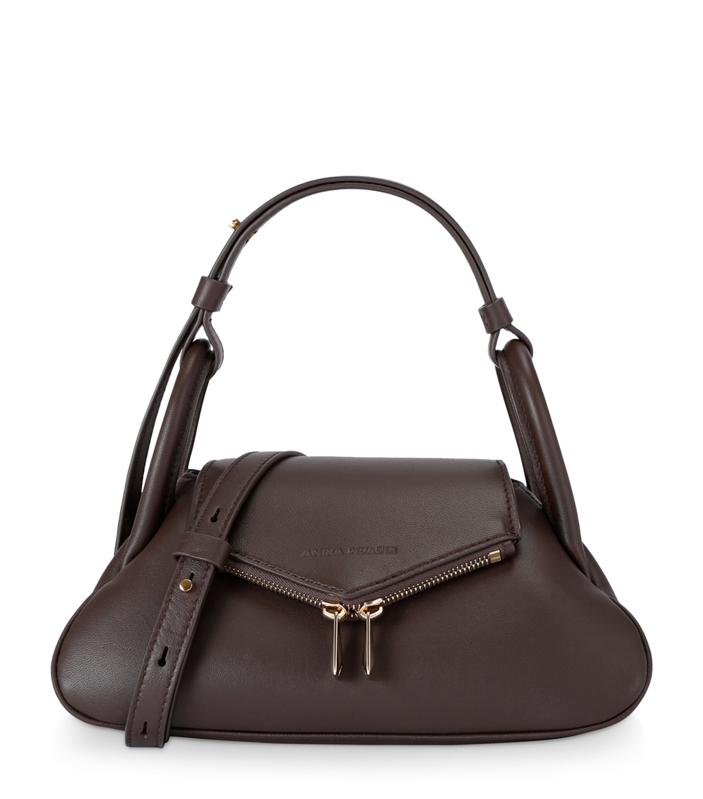Small Leather Gemini Shoulder Bag