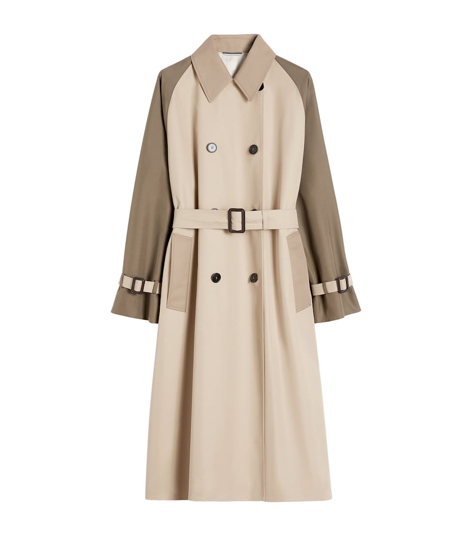 Gabardine Reversible Trench Coat