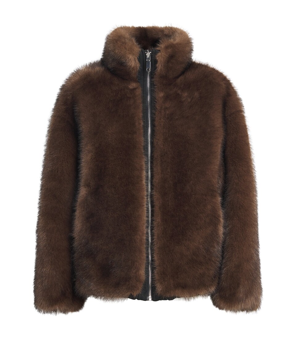 Faux Fur Reversible Coat