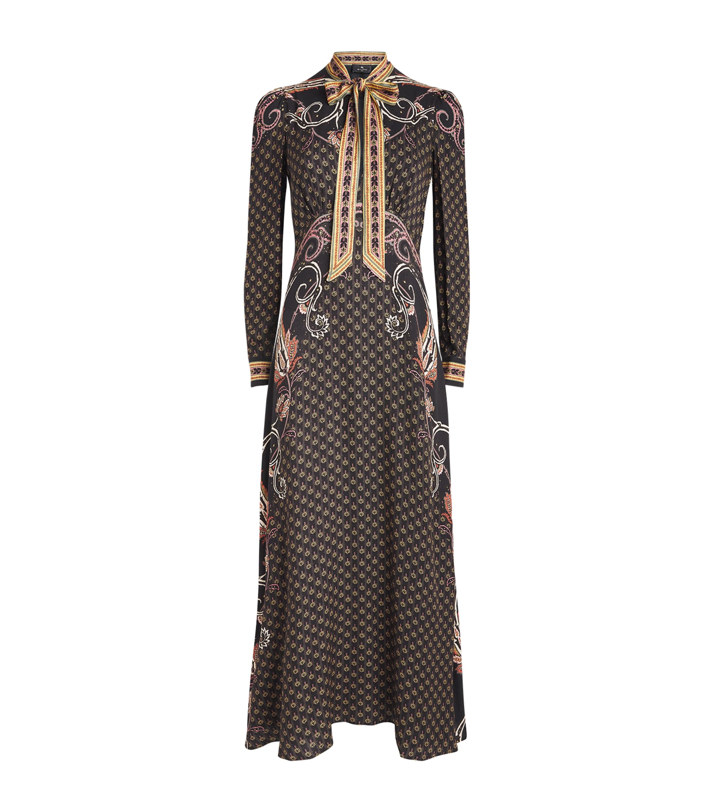 Printed Tunic Maxi Dress