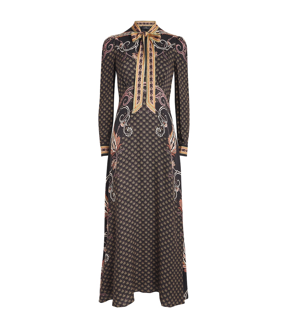 Printed Tunic Maxi Dress