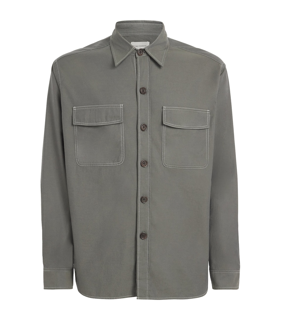 Organic Cotton Contrast Shirt