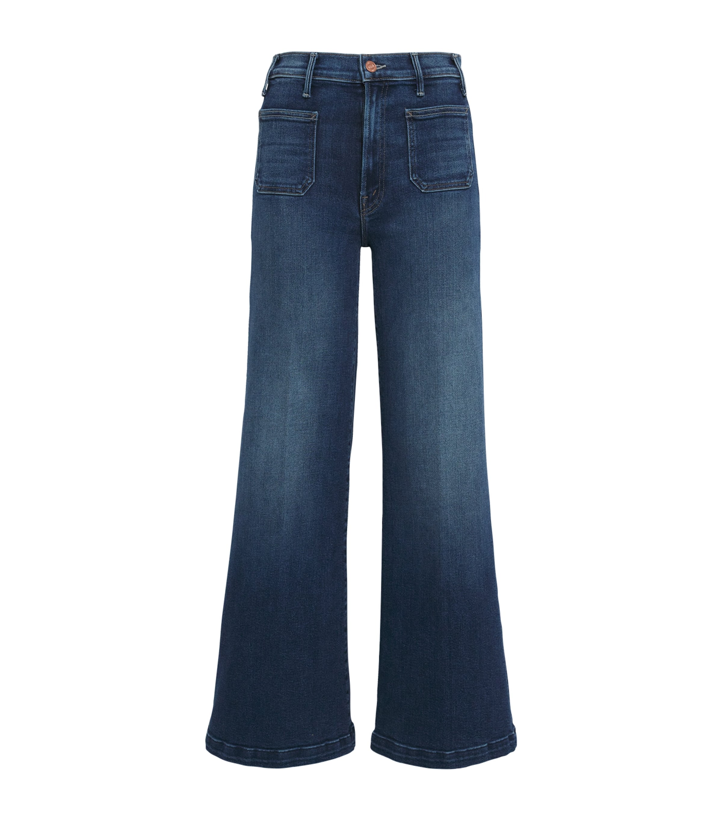 The Huster Roller Wide-Leg Jeans