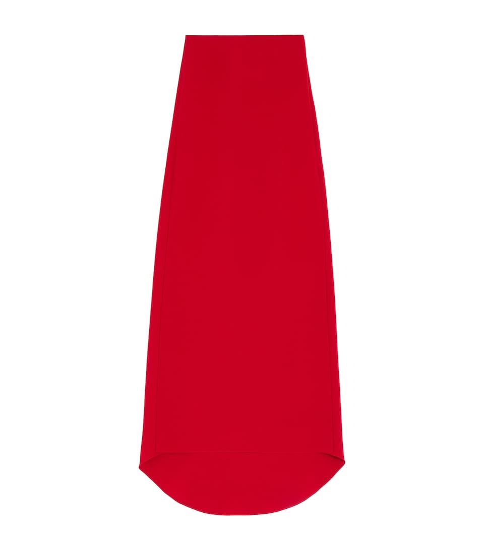 Valentino Womens Silk Maxi Skirt