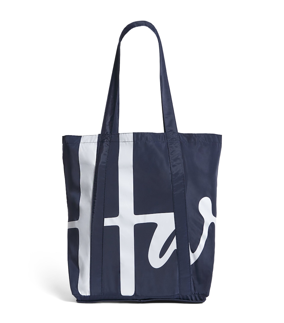 Logo Pocket Shopper Bag