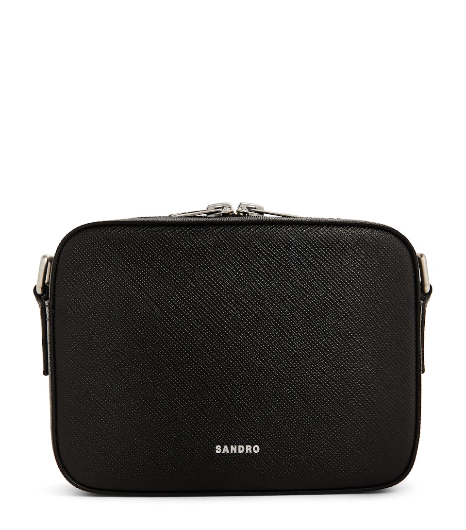 Saffiano Leather Cross-Body Bag