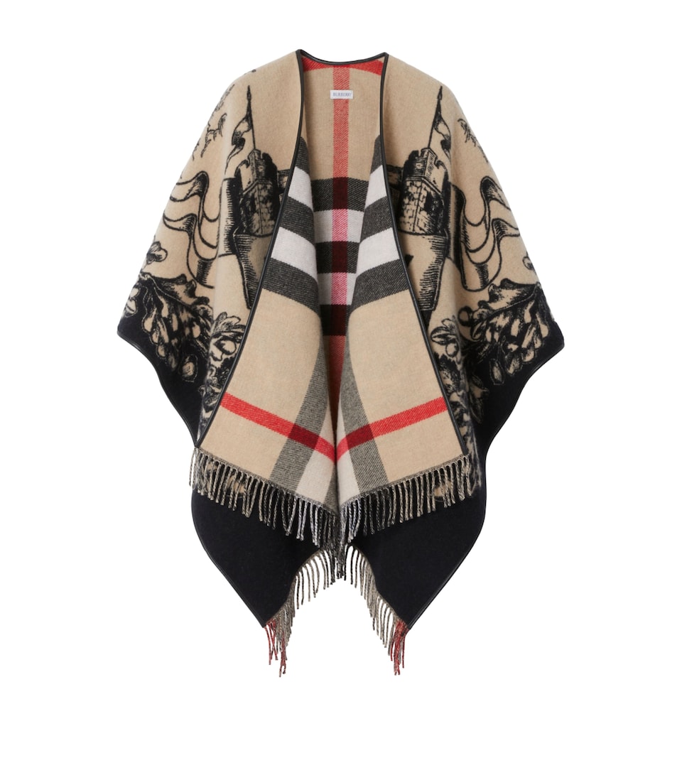 Wool Reversible Check EKD Cape