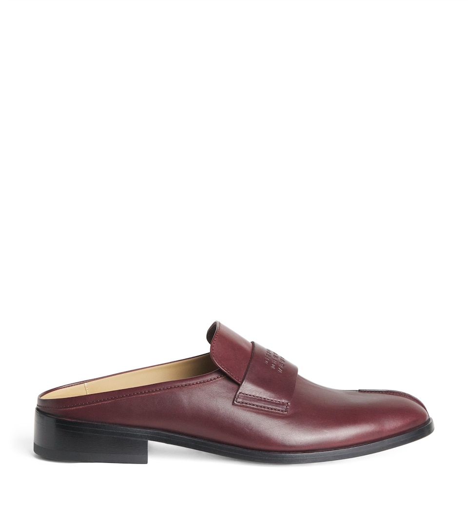 Leather Slip-On Loafers