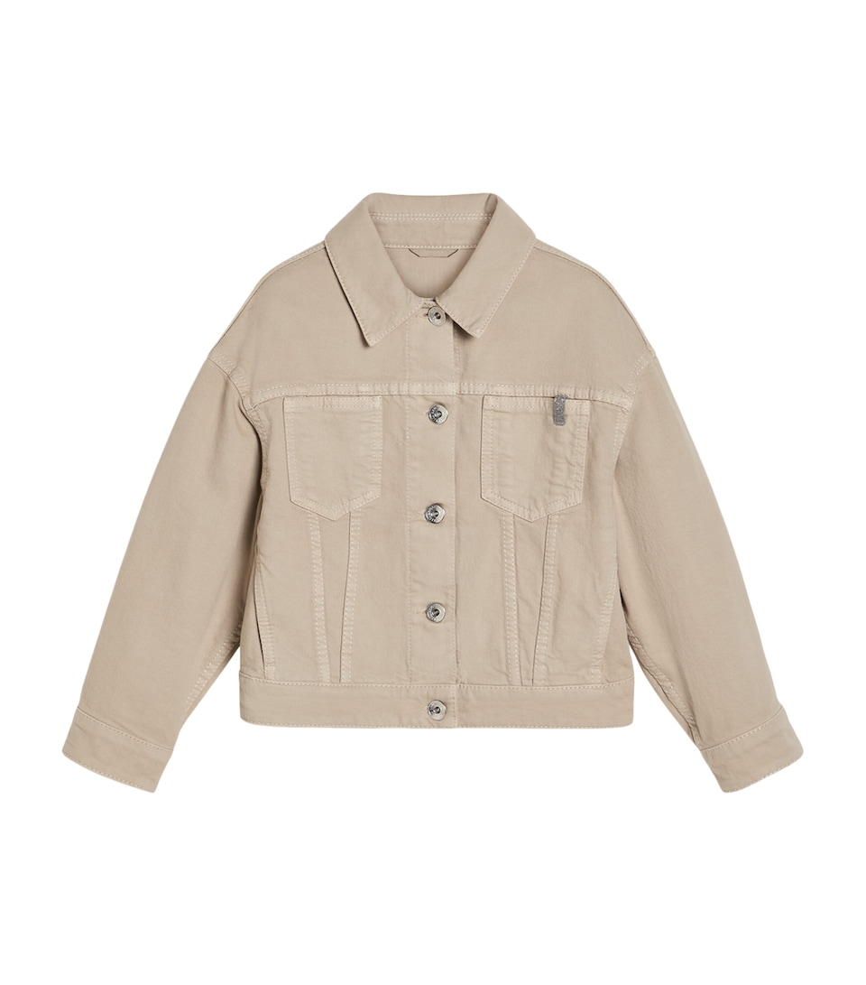 Brunello Cucinelli Kids Denim Jacket (4-6 Years)